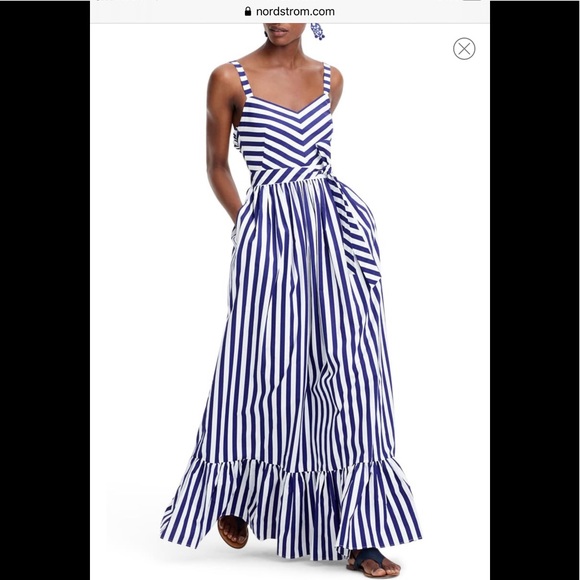 J. Crew Dresses & Skirts - J.Crew Ruffle maxi sz6 BNWT